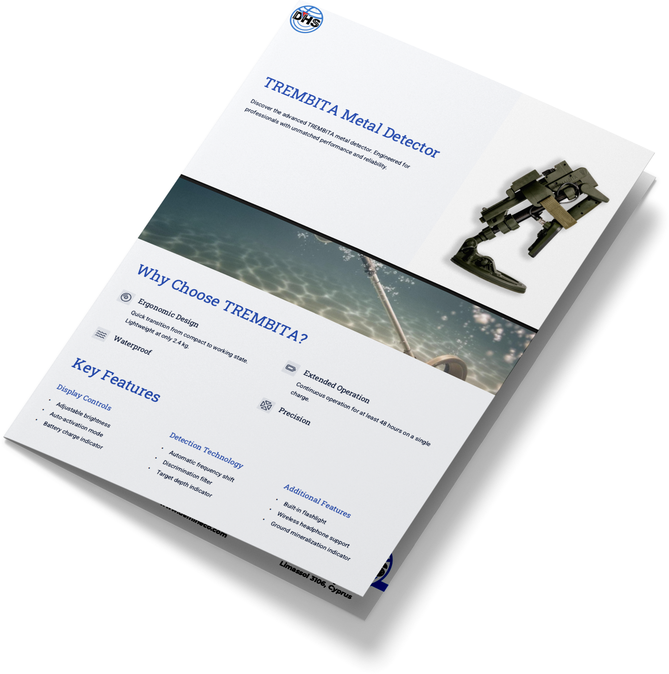 TREMBITA Metal Detector